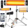 KESSER® Infrarotstrahler Heizstrahler Terrassenstrahler 2500W mit Fern...