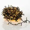 Spetebo LED Lichterkette extra warm weiß - 11 m / 560 LED - Weihnachts...