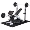 GORILLA SPORTS Hantelbank 100kg Gewichten, Verstellbar - Kraftstation,...
