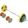 GORILLA SPORTS® Hantelset 100 kg - 6x1,25kg, 6x2,5kg, 2x5kg, 2x10kg, 2...
