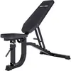 GORILLA SPORTS® Hantelbank - 7-Fach Rückenlehne/ 5-Fach Sitz Verstellb...
