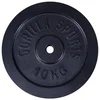 GORILLA SPORTS Hantelscheibe Hantelscheibe Guss 30/31 mm 1,25-30 KG, 1...