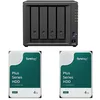 Synology DS425+ DiskStation + 8 TB 2x Synology Plus 3.5" SATA 6Gb/s Fe...