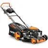 FUXTEC Benzin Rasenmäher RM5196eS - 196ccm | 51cm | E-Start| 6PS | Hec...