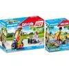 PLAYMOBIL 2er-Set Sanitäter+ Starter Pack Rettung