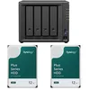 Synology DS925+ DiskStation + 24 TB 2x Synology Plus 3.5" SATA 6Gb/s F...