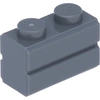 LEGO® 1x2 Mauersteine Hochsteine Dunkelgrau - 98283 ! Menge 50x