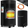 KESSER® Gasheizer Keramik 4200 Watt Gas Heizstrahler inkl. Gasdruckreg...