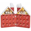 Adventskalender Haus mit LED - zum aufklappen