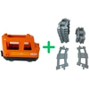 LEGO® DUPLO® Eisenbahn Lokomotive + 16 Schienen - 10875 NEU! Menge 17x