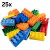 LEGO 25x bunt gemischte DUPLO 2x4 Steine