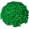 lego duplo brick 2x4 green
