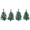 Spetebo Gartenstecker Lichterbäumchen Gartenstecker - 4er Set / 40 LED...