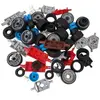 LEGO® City 15 Achsen mit Rädern bunt gemischt NEU! Teile 45
