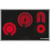 Bosch Serie 6 PKC845FP1D, Schwarz, Integriert, Keramik, Glaskeramik, 4...