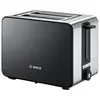 Bosch TAT7203 Toaster 2 Scheibe(n) 1050 W Schwarz Edelstahl