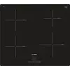 Bosch Serie 4 PUE611BB1E, Schwarz, Integriert, Zonen-Induktionskochfel...