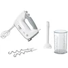 BOSCH Handmixer ErgoMixx MFQ36440, Edelst. Rührbesen/Knethaken, 5 Stuf...