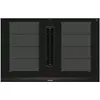 Siemens iQ700 EX875LX57E, Schwarz, Integriert, 80 cm, Zonen-Induktions...