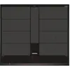 Siemens EX651LYC1F, Schwarz, Integriert, Zonen-Induktionskochfeld, Gla...