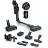 Bosch BCS1051POW, 2-in-1-Stabstaubsauger, Beutellos, Schwarz, 0,4 l, T...