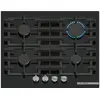 Bosch Serie 6 PPP6A6I40, Schwarz, Integriert, 60 cm, Gaskochfeld, Gehä...