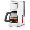 Bosch TKA3M131, Filterkaffeemaschine, 1,25 l, Gemahlener Kaffee, Weiß