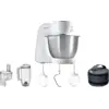 Bosch MUM58W20, 3,9 l, Silber, Weiß, Tasten, 1,25 l, 1,25 l, 3,9 l