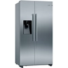 Bosch KAD93AIEP, Freistehend, Amerikanische Tür, Edelstahl, 562 l, D, ...