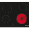 Bosch Serie 4 PKE61RBA2E, Schwarz, Integriert, 60 cm, Keramik, Glasker...