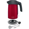 Bosch TWK7L464 Elektrischer Wasserkocher 2400 W 1,7 l Rot