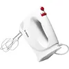 Bosch MFQP1000, Handmixer, Rot, Weiß, Mixen, Tasten, Drehregler, Kunst...
