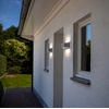 LUTEC LED Aussenwandleuchte 2fach 4000 K 10,5W IP54 Weiß