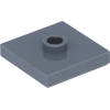 LEGO: 10x Platte 2x2 mit zentraler Noppe