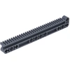 LEGO Technic: 5 Zahnstangen, dunkelgrau