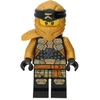LEGO Ninjago: Cole in goldener Rüstung mit goldenem Katana