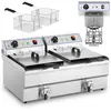 Doppelfriteuse mit 400V Anschlüssen - 2x10L