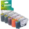 Inkadoo, Druckerpatrone, Tinte für Canon 0620 B 001 / CLI-8 Kompatibel