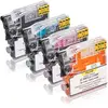 TonerPartner Inkadoo, Druckerpatrone, Kompatibel zu Brother LC-980VALB...