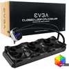 EVGA CLC 360 Liquid Water CPU Cooler RGB LED Cooling, CPU Wasserkühler...