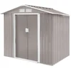 SVITA HATTORO S100 Gerätehaus Metall Gartenhaus Metallgartenhaus Gerät...