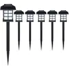 monzana DEUBA® Solarlampe für Außen 6er Set LED Wetterfest IP44 Dämmer...