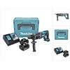 Makita DHR 241 RTJ Akku Bohrhammer 18 V 2,0 J SDS plus + 2x Akku 5,0 A...