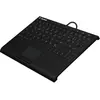 Keysonic KSK-3211ELU Super-Mini Tastatur, Kabelgebunden Hintergrundbel...
