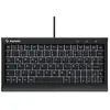 Keysonic KSK-3011ELC Super-Mini Tastatur, Kabelgebunden Integrierter N...
