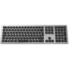 KeySonic KSK-8023BTRF Tastatur (DE) [Full-Size Aluminium Tastatur, Blu...