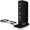 ICYBOX USB Type-C & Type-A Dock mit zweifachem Videoausgang