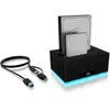 ICY BOX 2 Bay Docking & Klonstation für 2,5" und 3,5" SATA Laufwerke