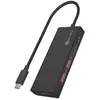 Icy Box 4-Port USB 3.2 Gen 2 Hub mit 2x Type-C und 2x Type-A