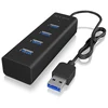 ICY BOX 4 Port Hub mit USB 3.0 Type-A Anschluss